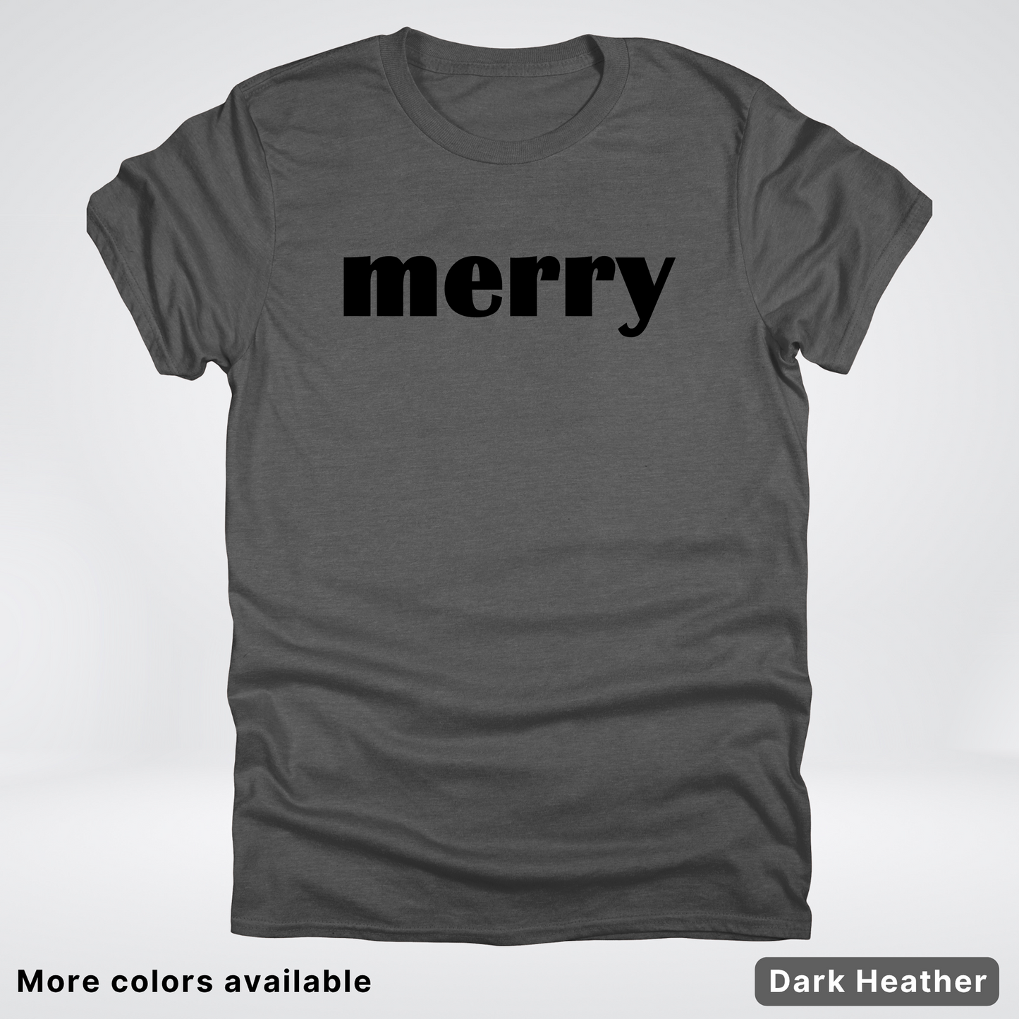 Merry - Black Design - T-Shirt