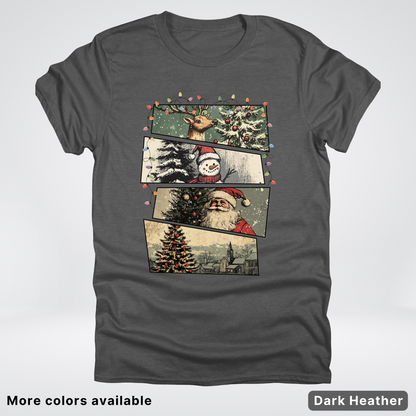 Retro Holiday Collage - T-Shirt
