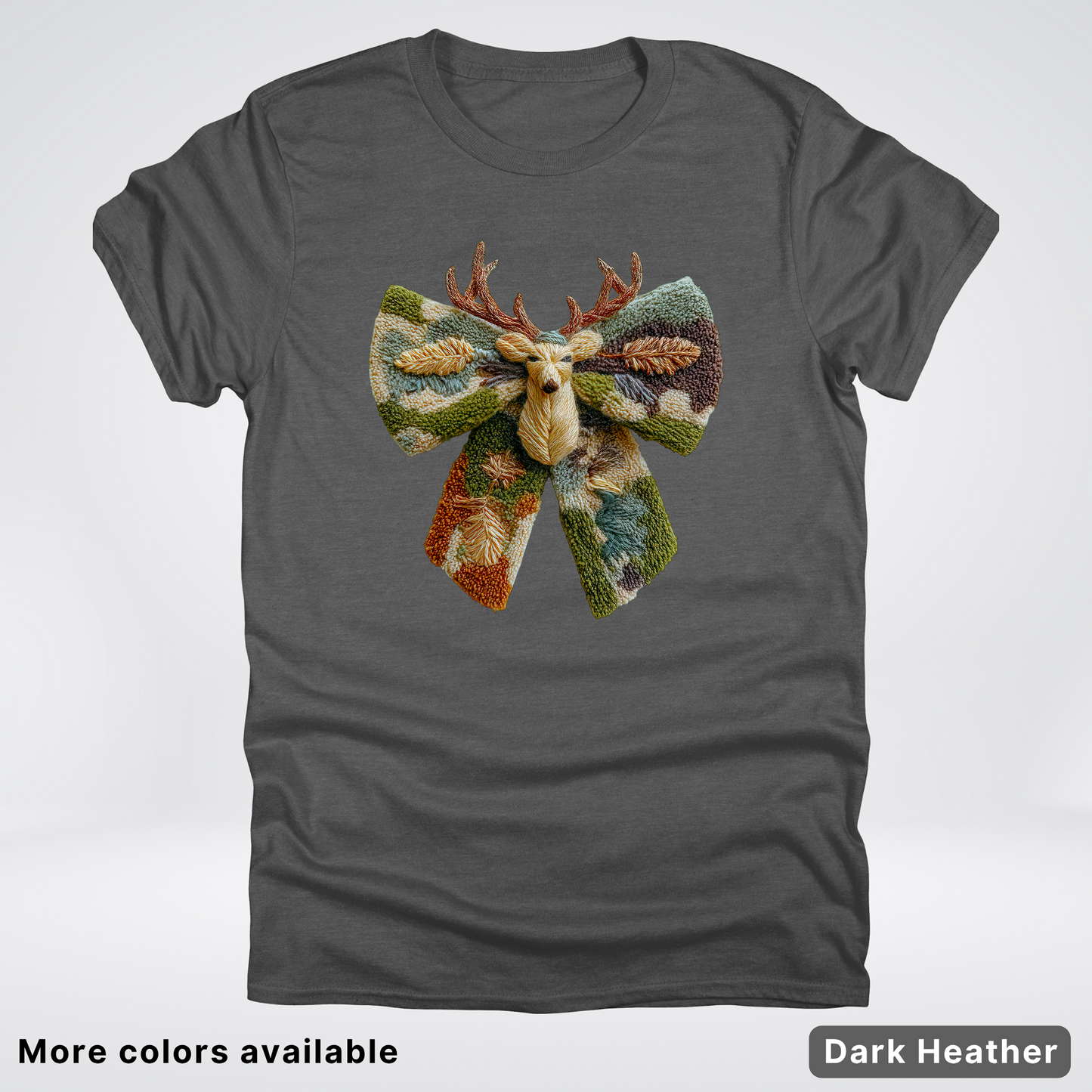 Neutral Woodland Bow Hook Yard Faux - T-Shirt
