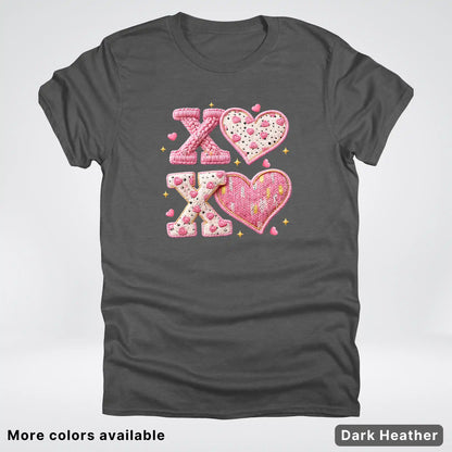 XOXO Hook Yard Faux - T-Shirt