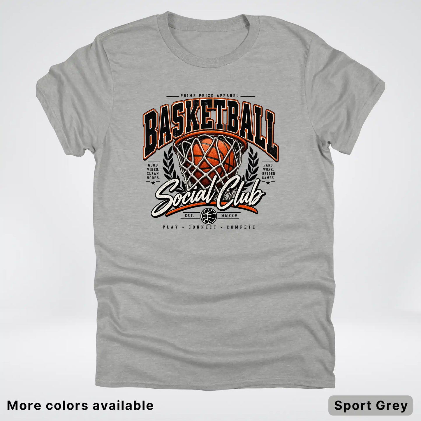 Basketball Social Club – Vintage Court T-Shirt