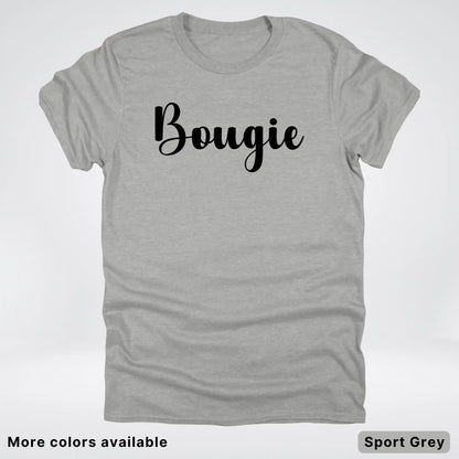 Bougie  - Black Design - T-Shirt