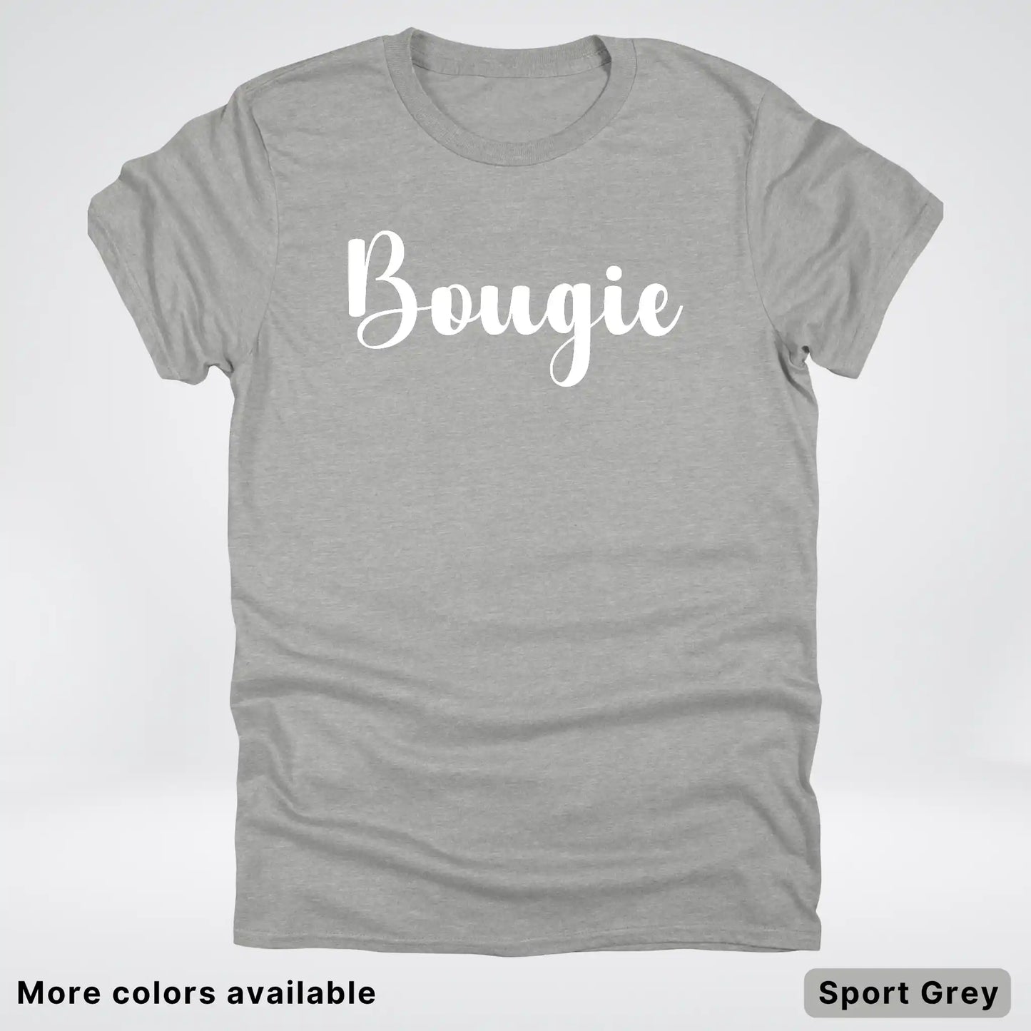 Bougie - White Design T-Shirt