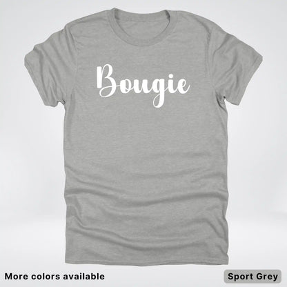 Bougie - White Design T-Shirt