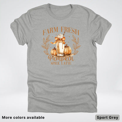 Farm Fresh Pumpkin Spice Latte T-Shirt