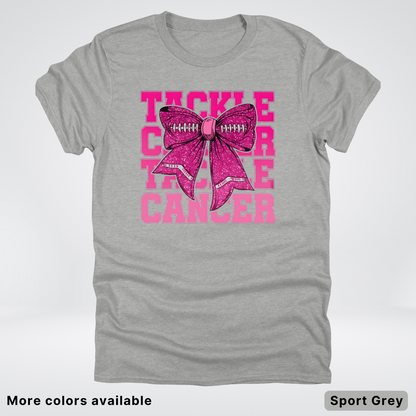 Football Coquette Tackle Awareness - T-Shirt