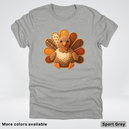 Turkey Crochet Thanksgiving Fall - T-Shirts