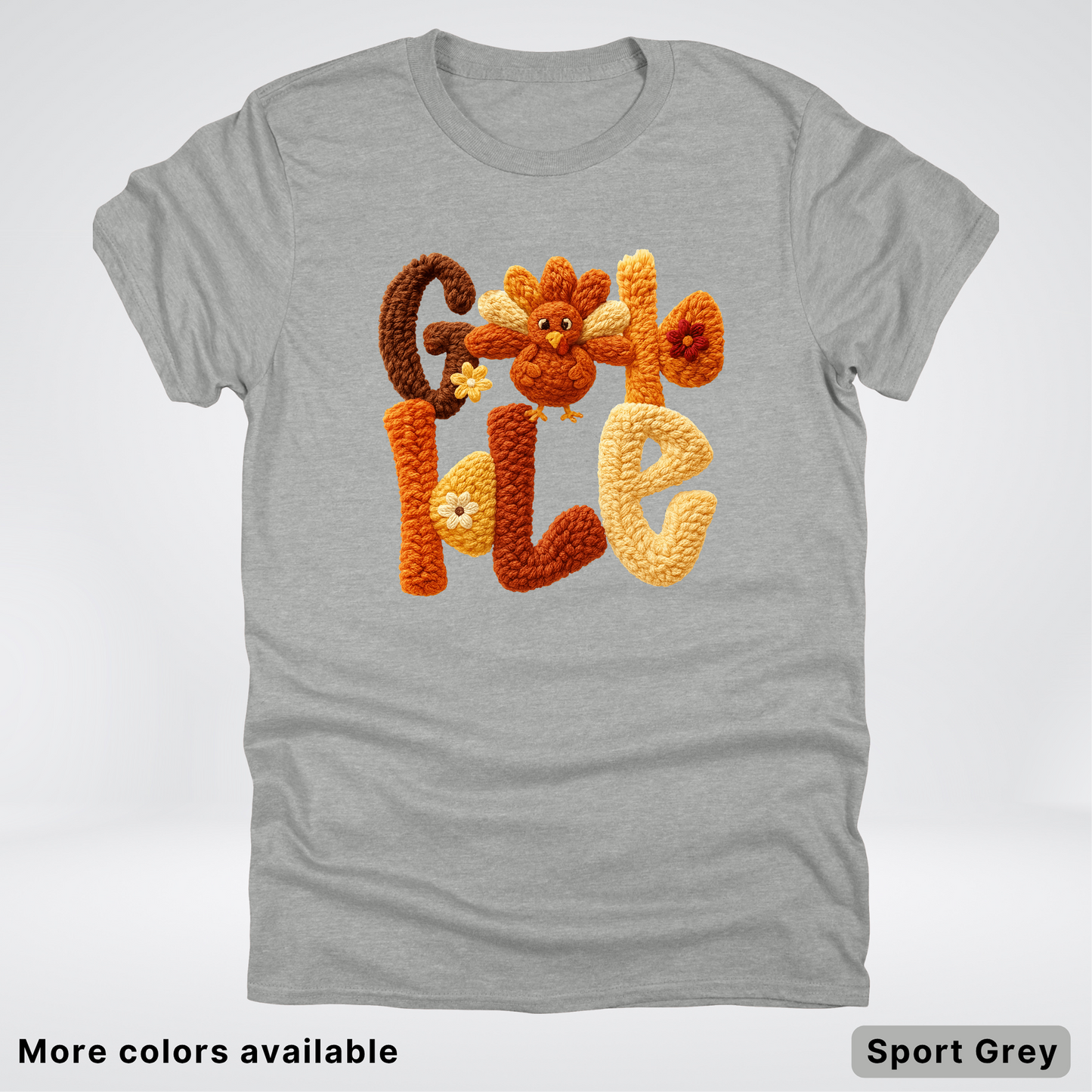 Gobble Crochet Turkey - T-Shirts