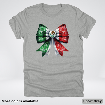 Mexico Coquette Independencia De Mexico Hispanic Heritage Month T-Shirt