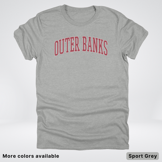 Outer Banks Destination - Red Design - T-Shirt