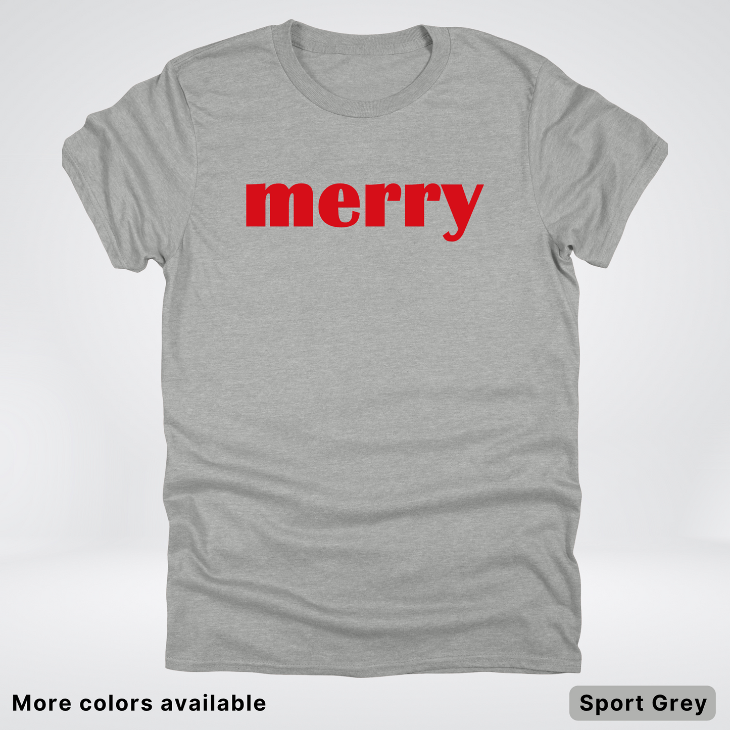 Merry - Red Design - T-Shirt