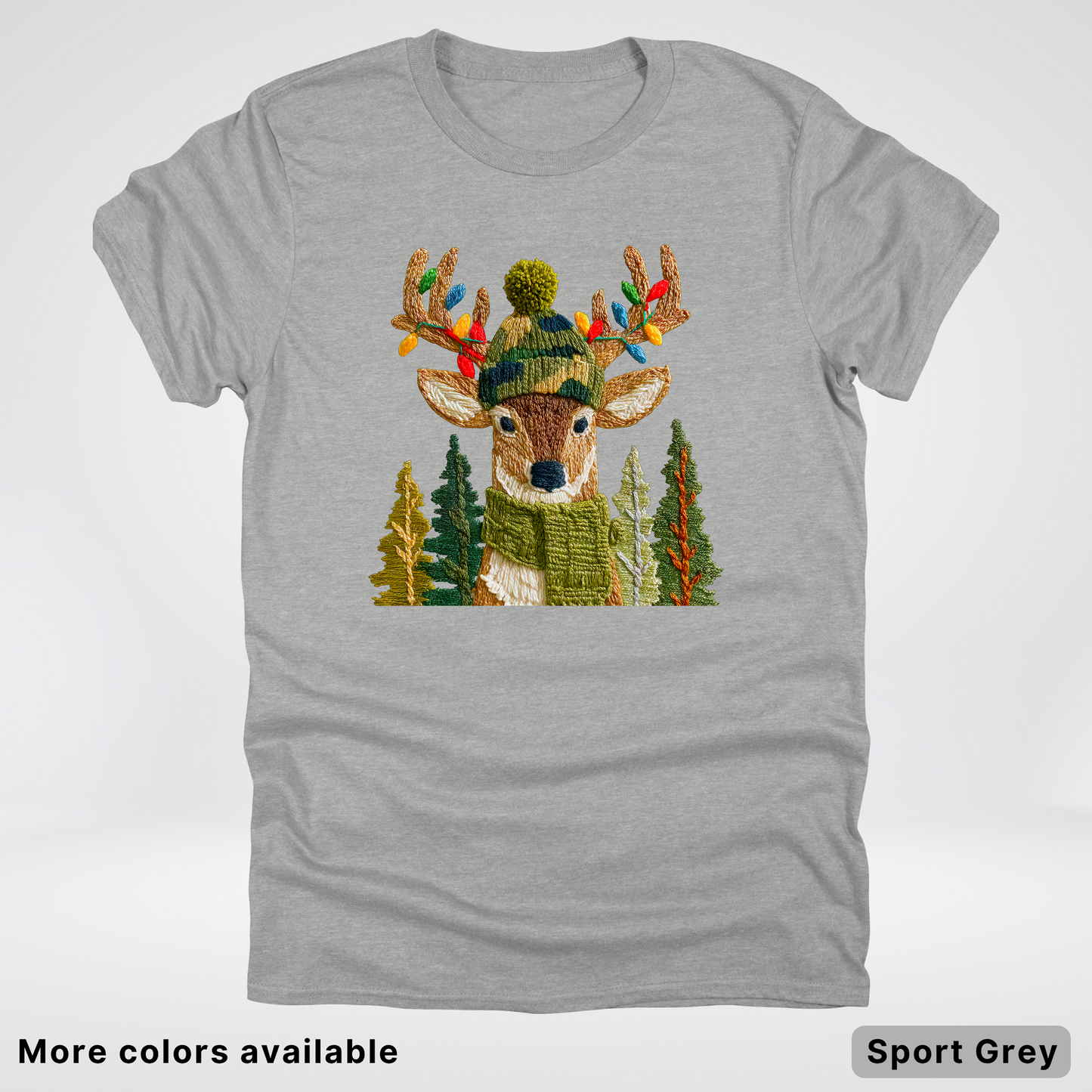 Ornament Antler Reindeer Hook Yard Faux - T-Shirt