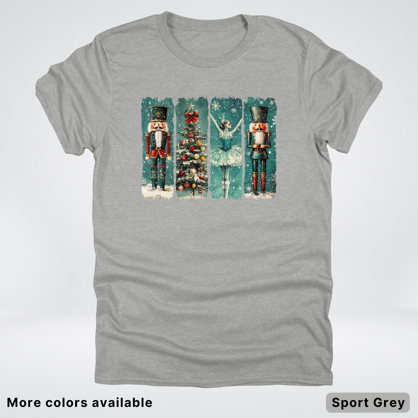 Vintage Nutcracker Ballet Panel - T-Shirt