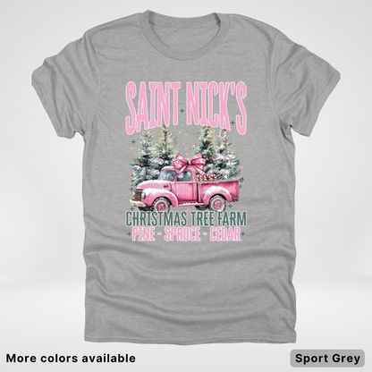 Saint Nick's Christmas Tree Farm - T-Shirt