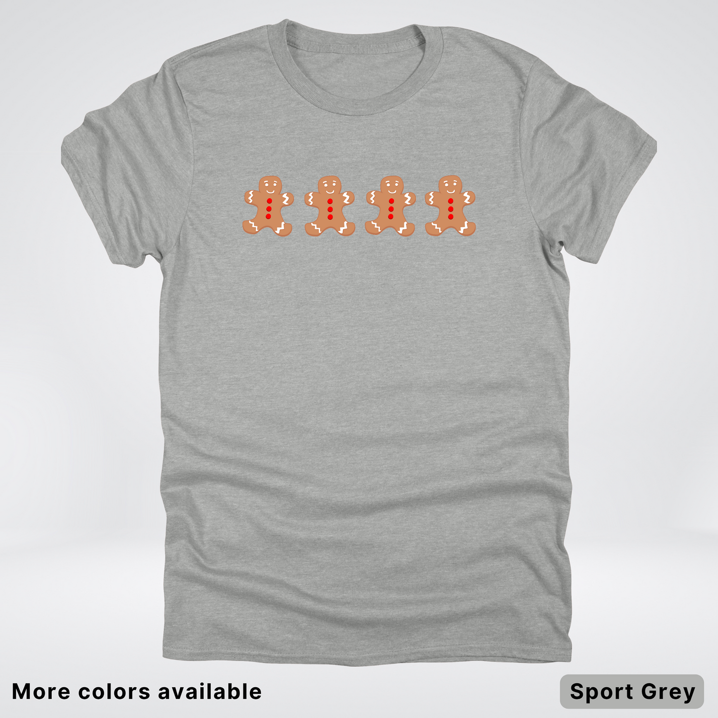 4 Gingerbread Men - T-Shirt