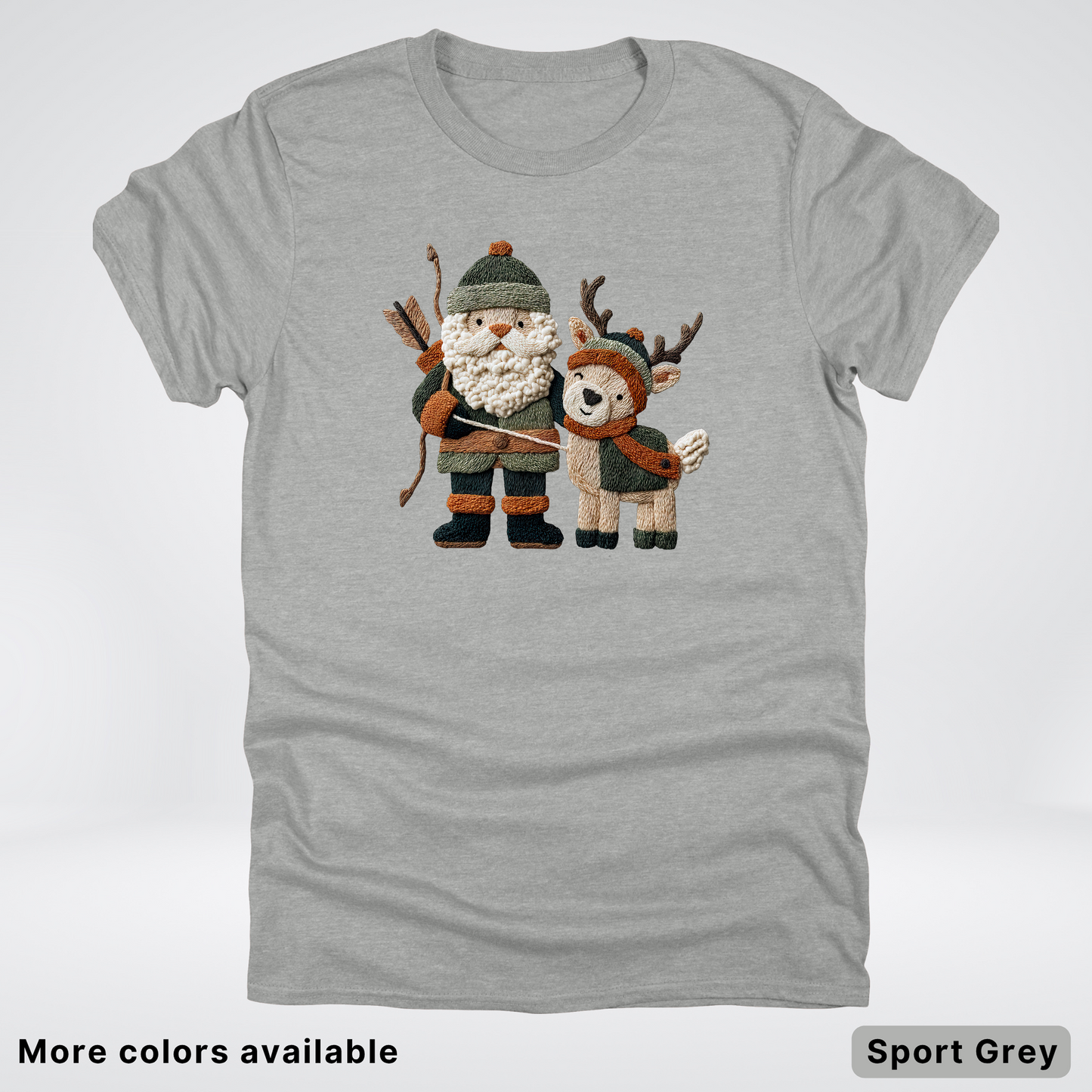 Hook Yard Faux Woodland Christmas Duo - T-Shirt