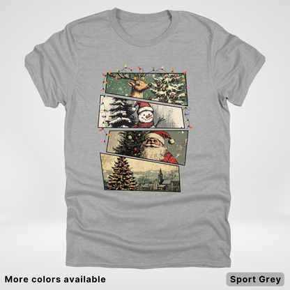 Retro Holiday Collage - T-Shirt