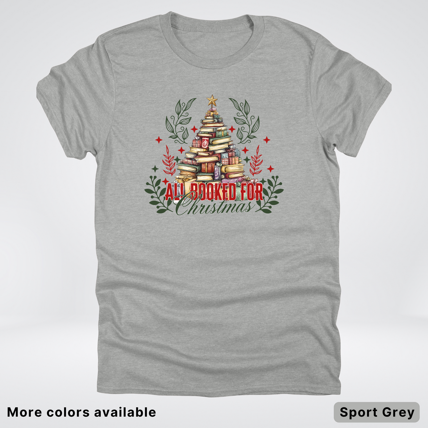 All Booked For Christmas - T-Shirt
