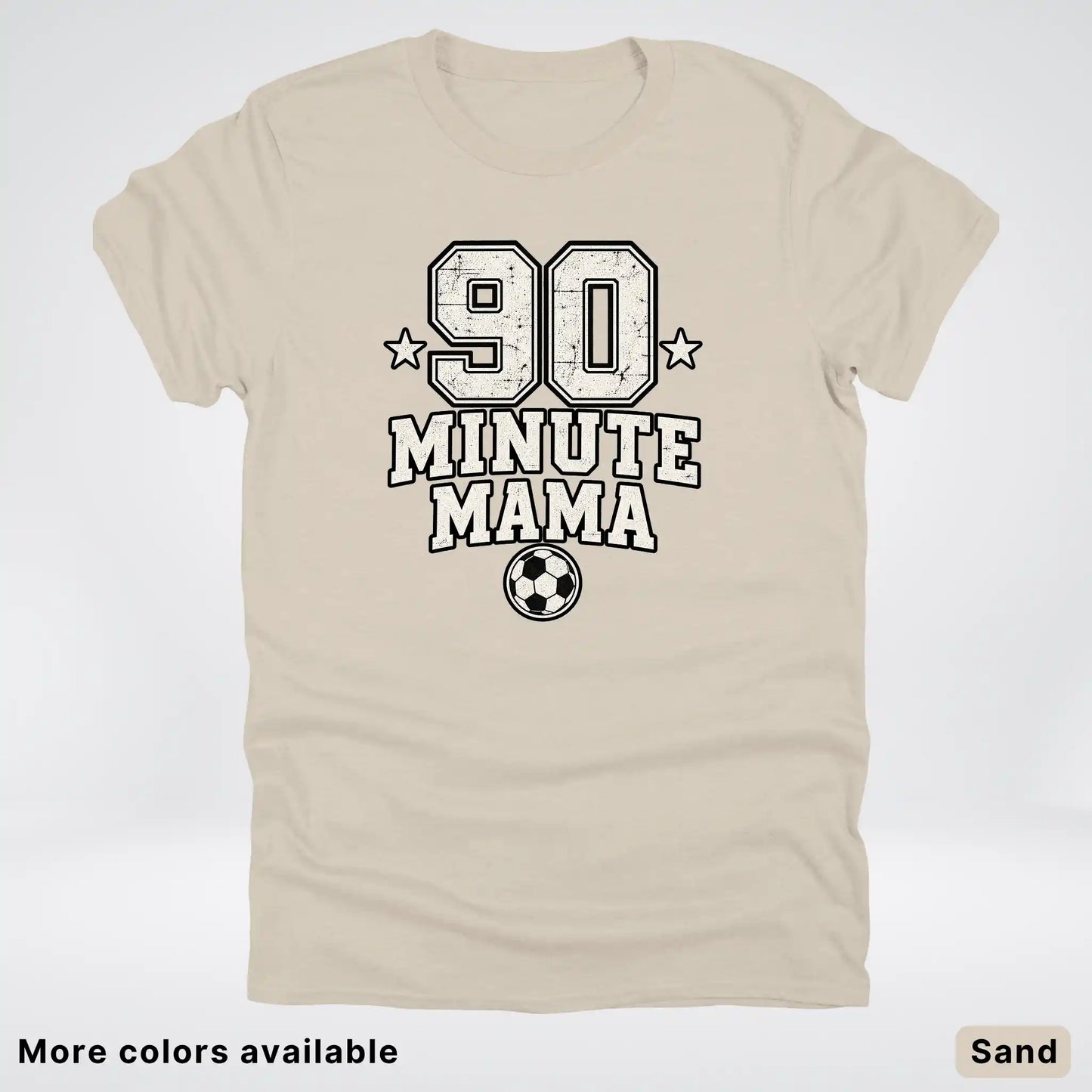 90 Minute Mama – Vintage Soccer Mom – T-Shirt