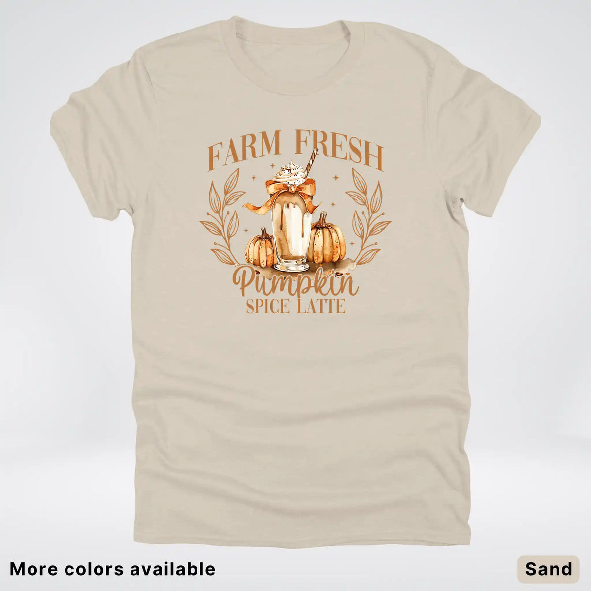Farm Fresh Pumpkin Spice Latte T-Shirt