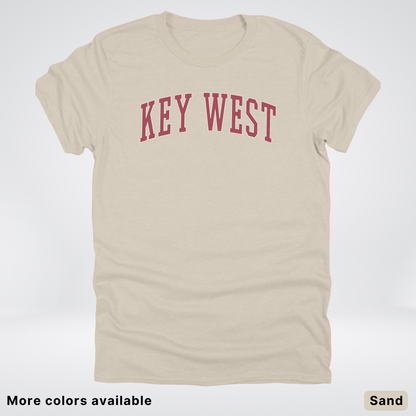 Key West Destination - Red Design - T-Shirt