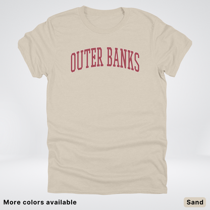 Outer Banks Destination - Red Design - T-Shirt