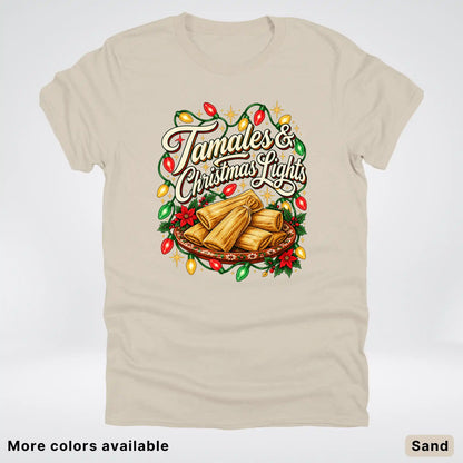 Tamales & Christmas Lights T-Shirt
