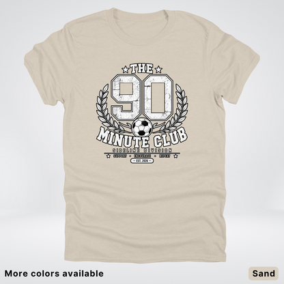 The 90 Minute Club Side Line Division – T-Shirt