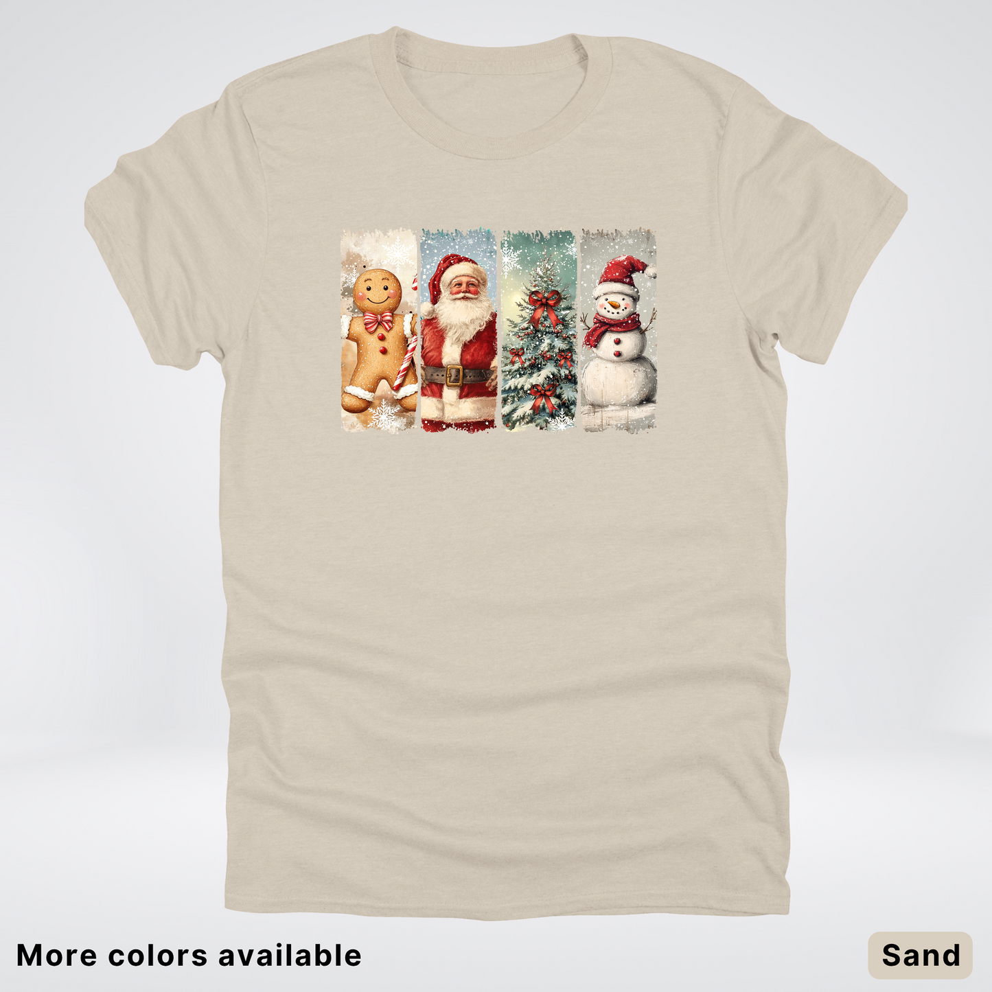 Vintage Christmas Quartet - T-Shirt