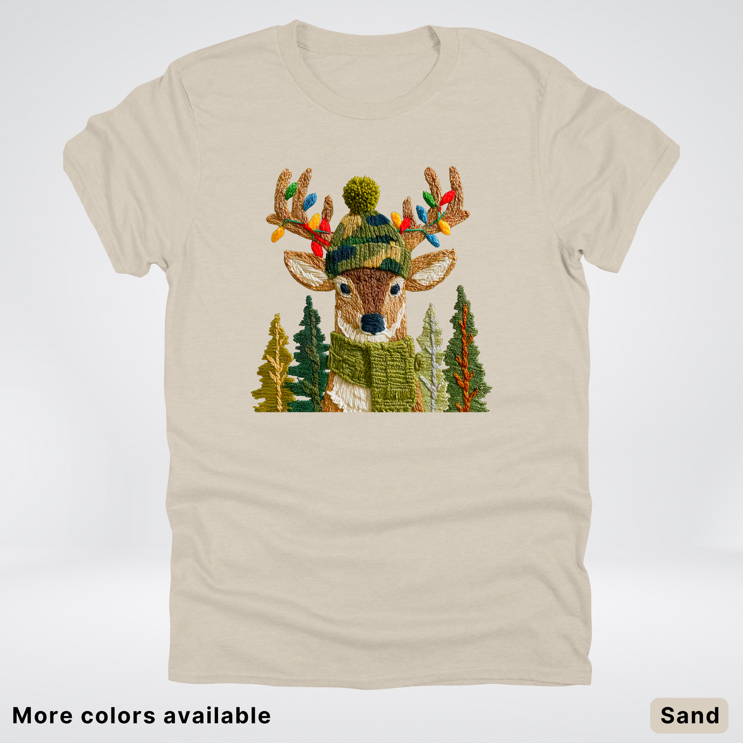Ornament Antler Reindeer Hook Yard Faux - T-Shirt