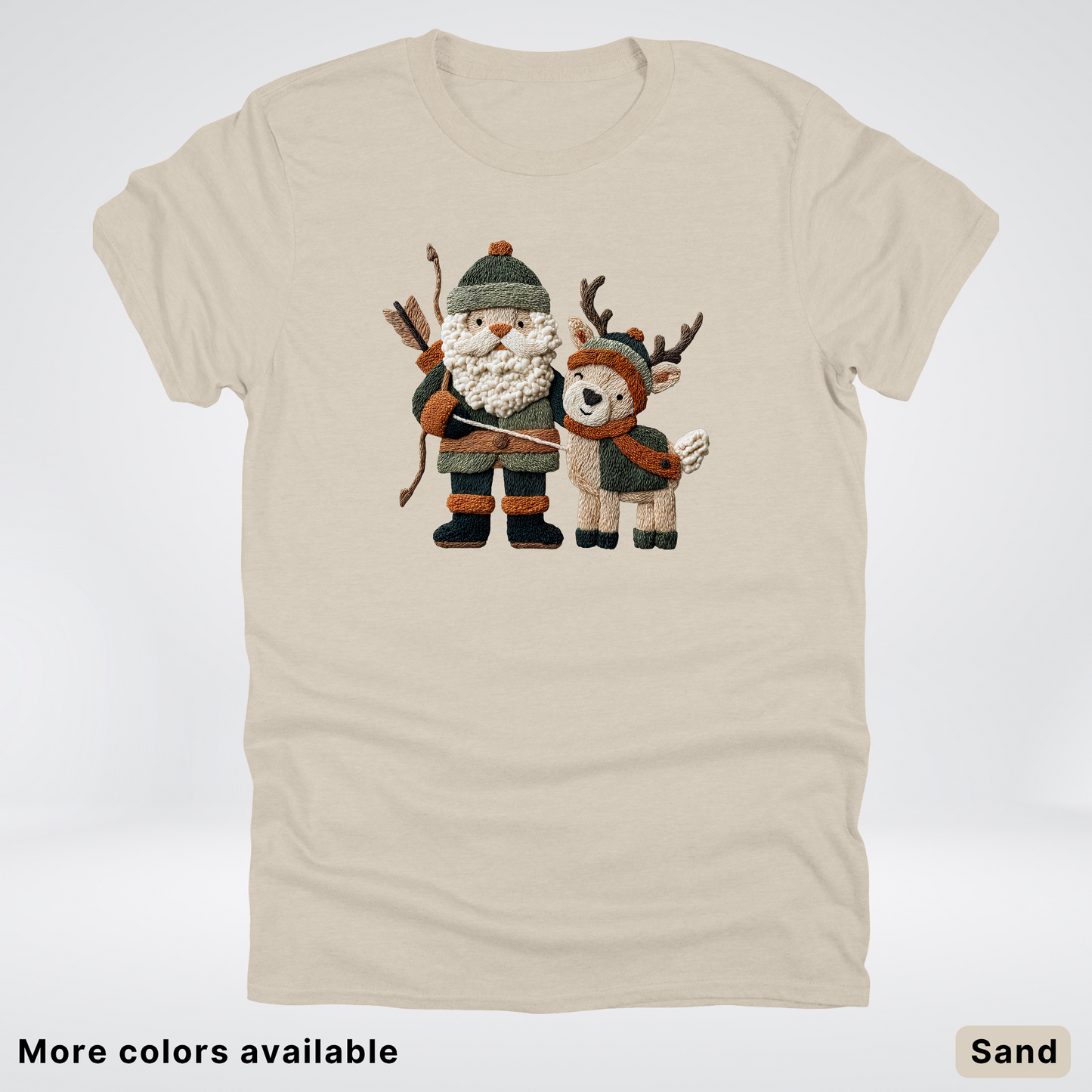 Hook Yard Faux Woodland Christmas Duo - T-Shirt