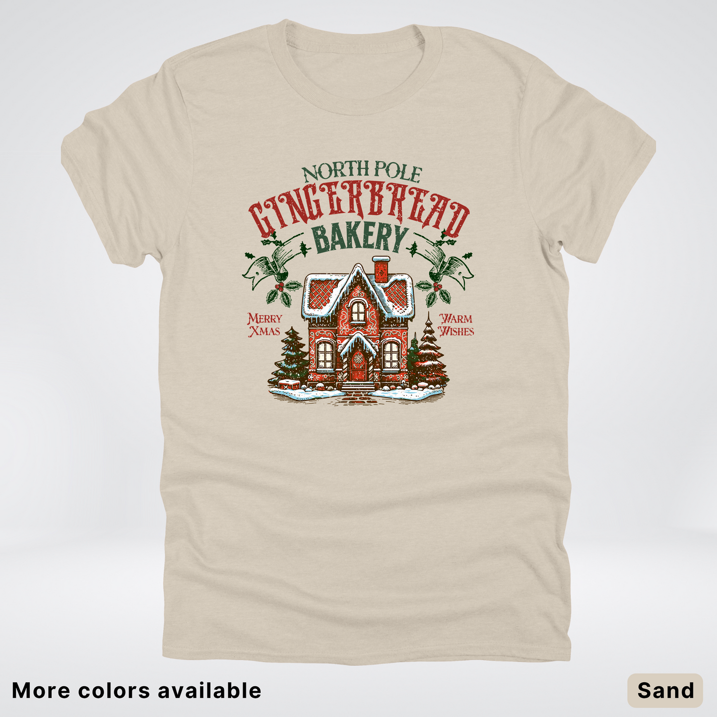 Vintage Gingerbread Bakery - T-Shirt