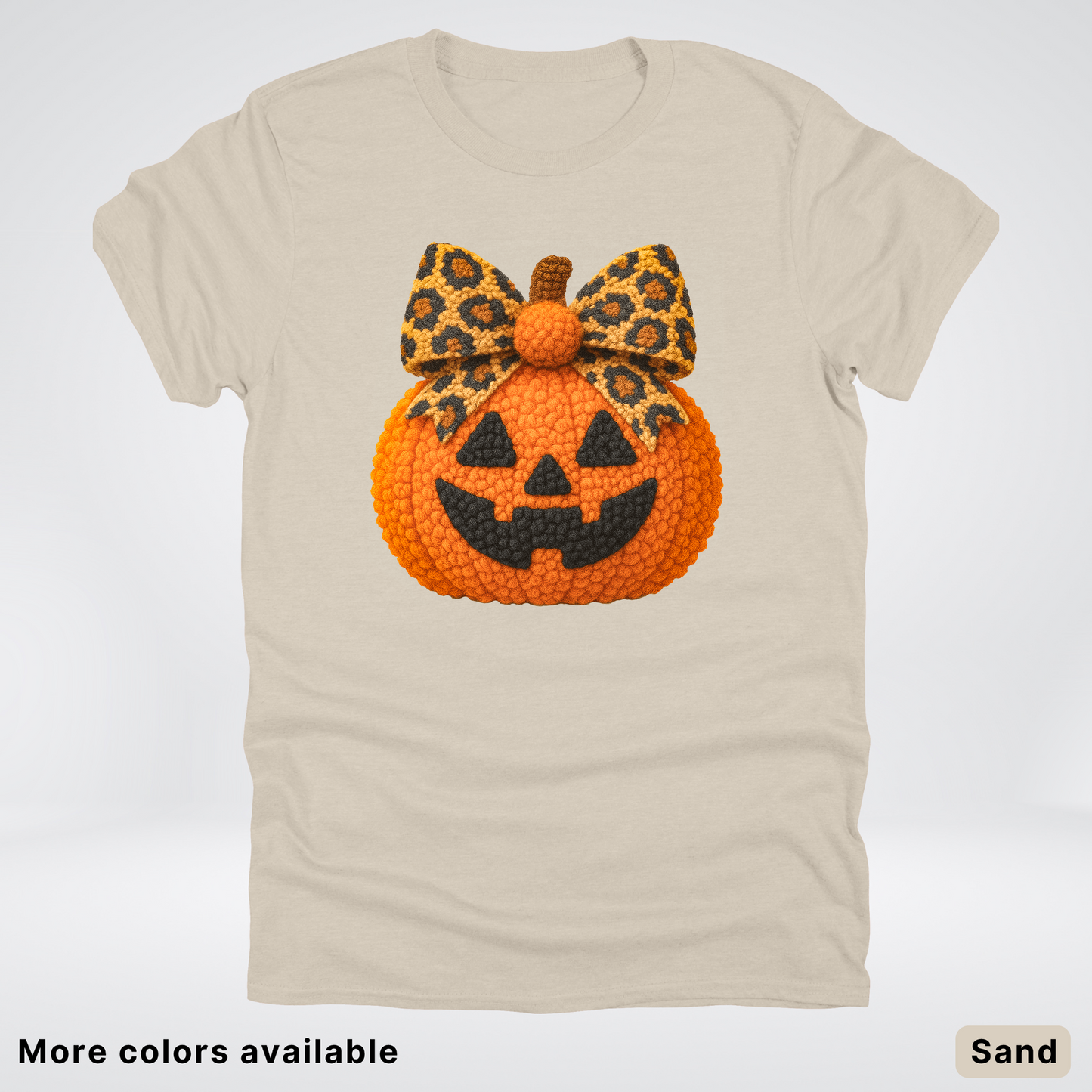Coquette Crochet Pumpkin - T-Shirt
