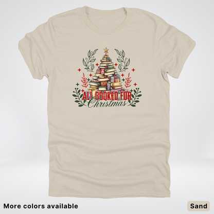 All Booked For Christmas - T-Shirt