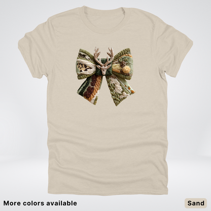 Hook Yard Faux Rustic Antler Bow - T-Shirt