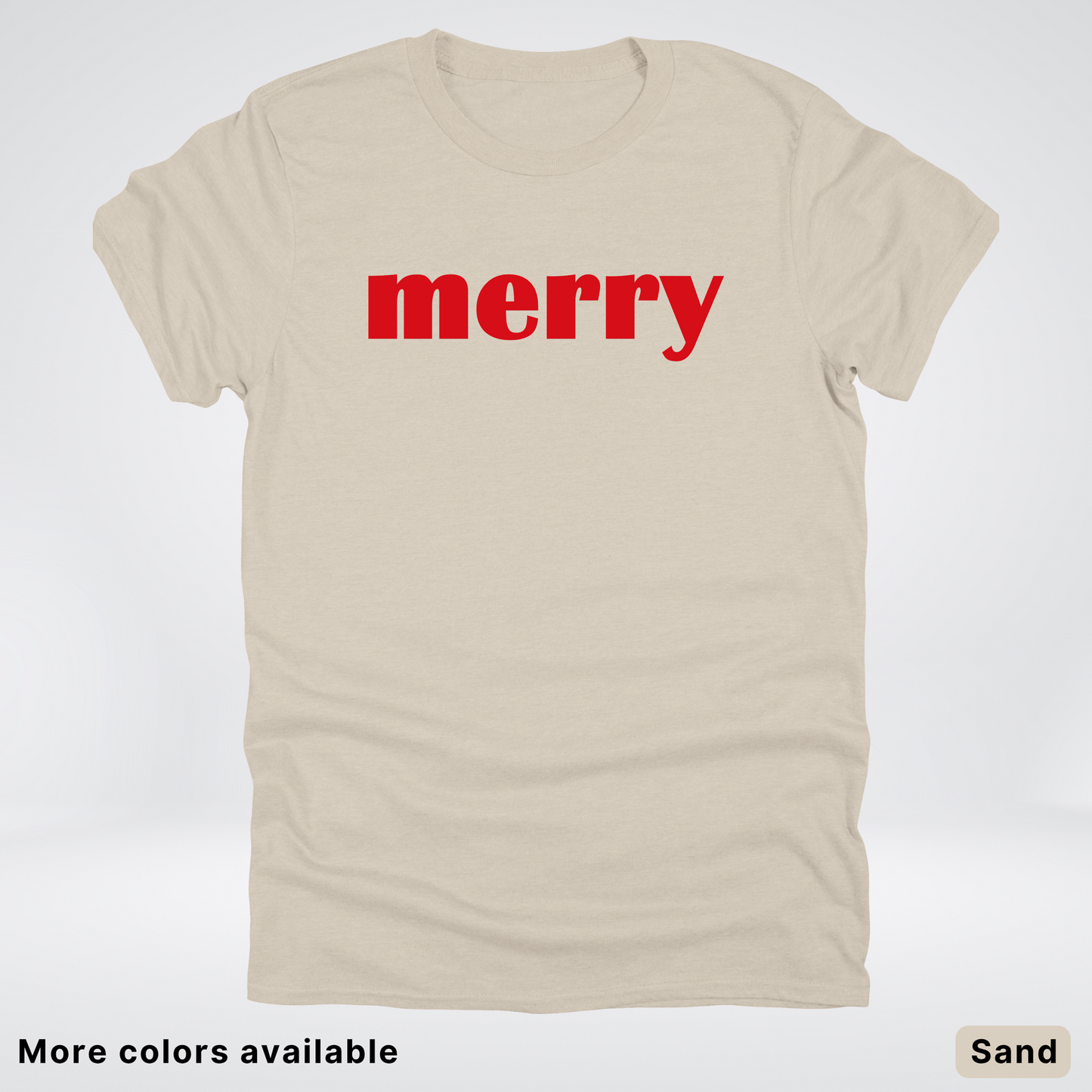 Merry - Red Design - T-Shirt