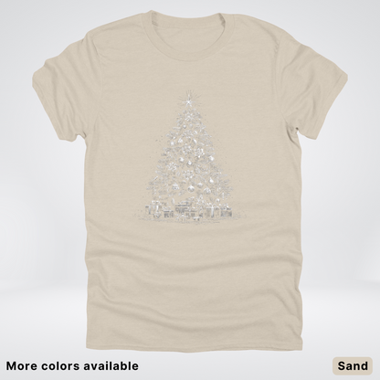 Classic Christmas Tree with Gifts - T-Shirt