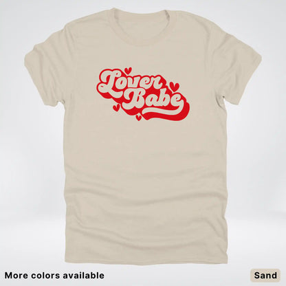 Lover Babe - Red Design - T-Shirt