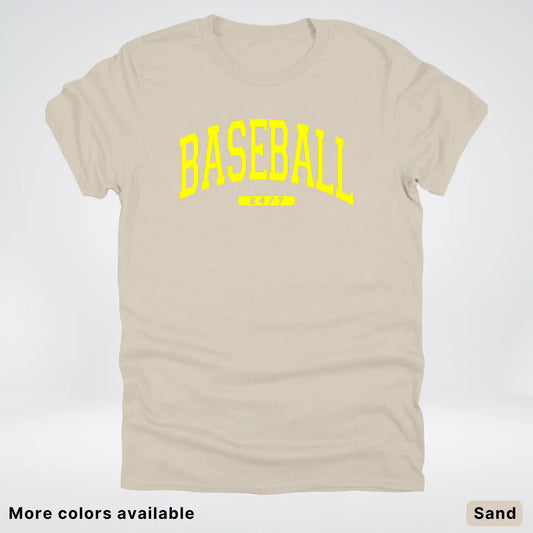 Baseball 24/7 – Yellow Design - T-Shirt