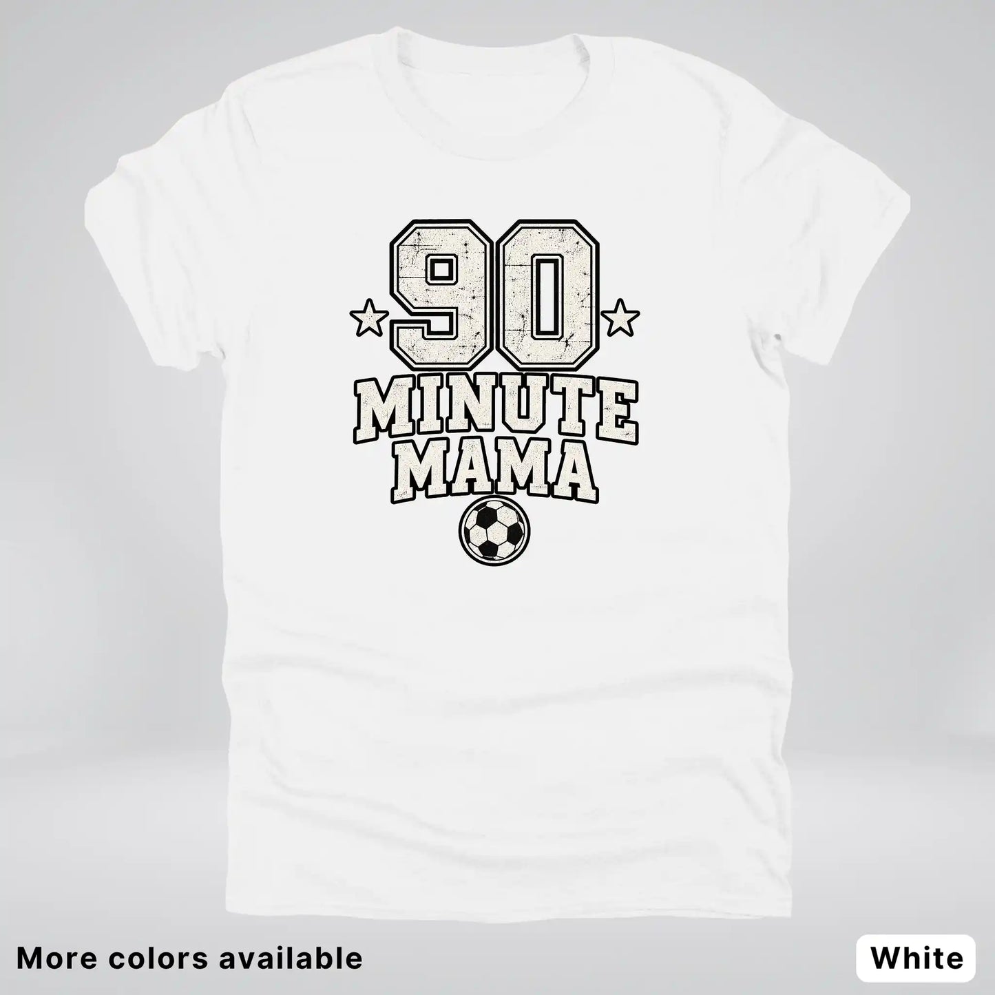 90 Minute Mama – Vintage Soccer Mom – T-Shirt