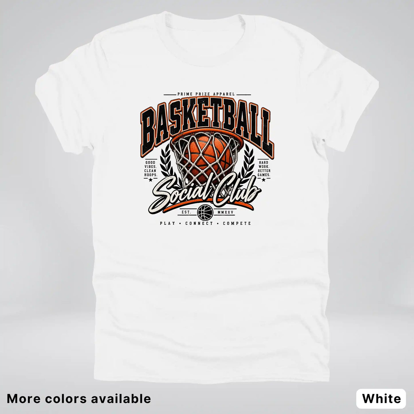 Basketball Social Club – Vintage Court T-Shirt