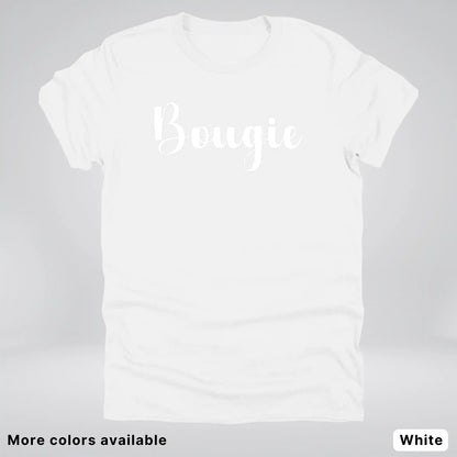 Bougie - White Design T-Shirt