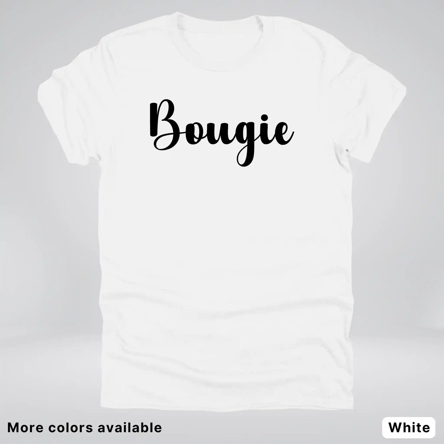 Bougie  - Black Design - T-Shirt