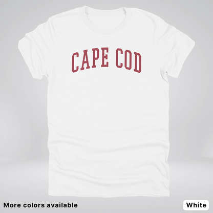 Cape Cod Destination - Red Design - T-Shirt