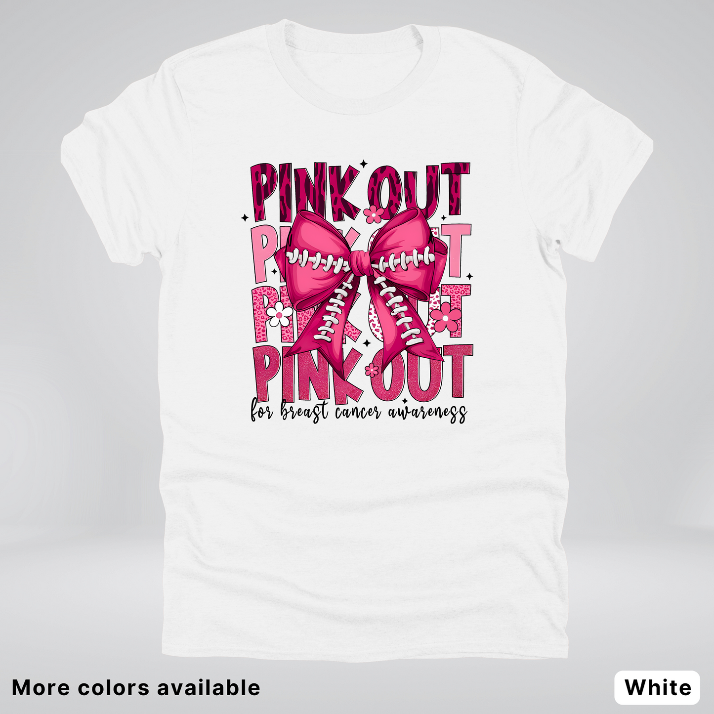 Coquette Football Laced Pink Out - T-Shirt
