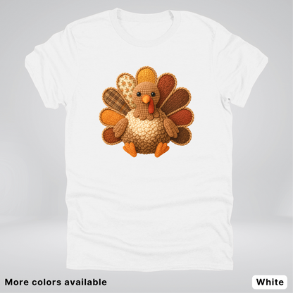Turkey Crochet Thanksgiving Fall - T-Shirts