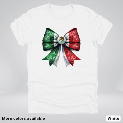 Mexico Coquette Independencia De Mexico Hispanic Heritage Month T-Shirt
