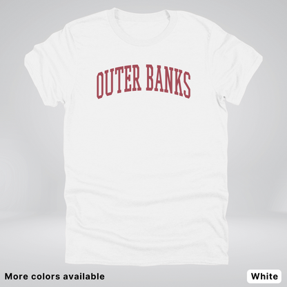 Outer Banks Destination - Red Design - T-Shirt
