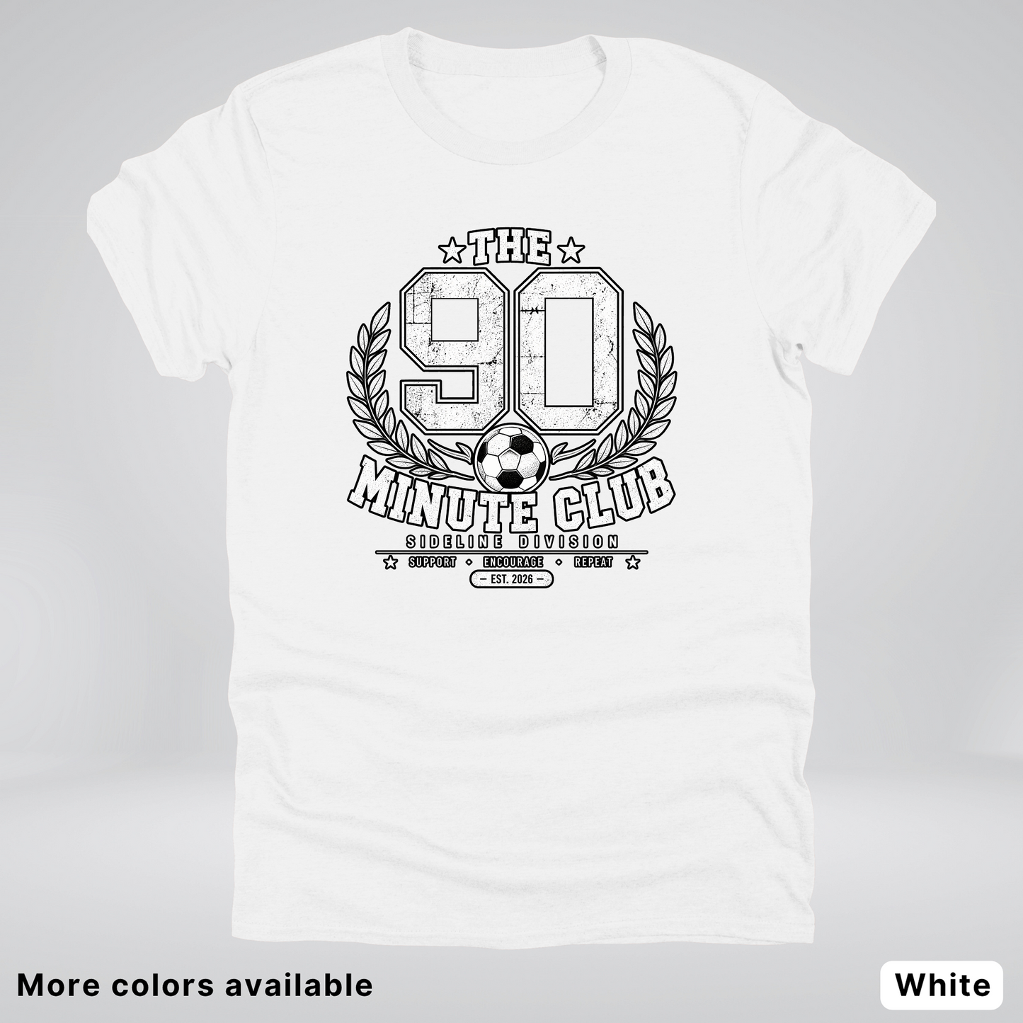 The 90 Minute Club Side Line Division – T-Shirt