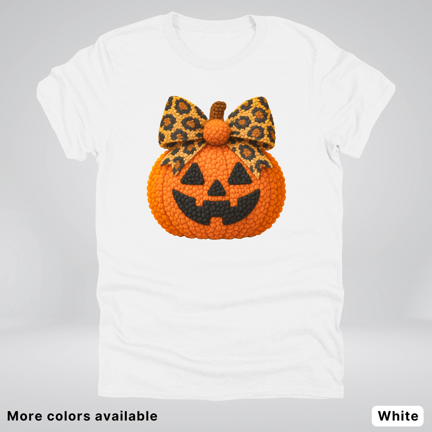 Coquette Crochet Pumpkin - T-Shirt